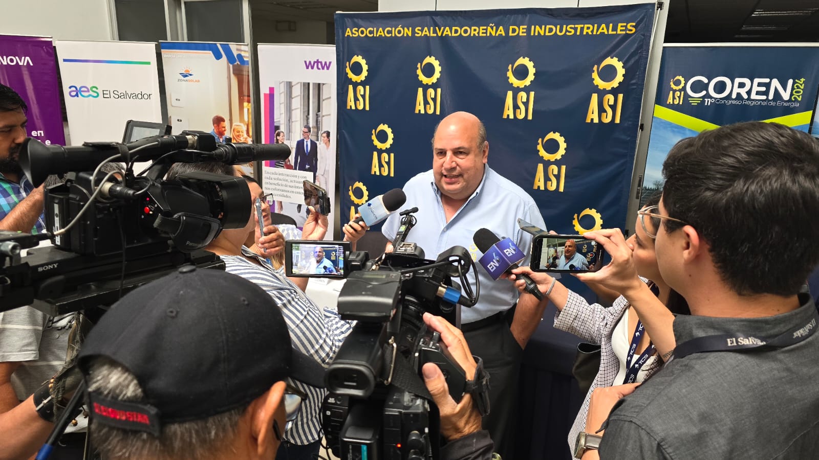 Lic. Jorge Arriaza, presidente de la Asociación Salvadoreña de Industriales 