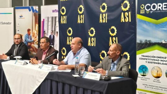 La Asociación Salvadoreña de Industriales realizó la presentación del Congreso Regional de Energía, que se realizará del 28 al 30 de agosto en San Salvador.