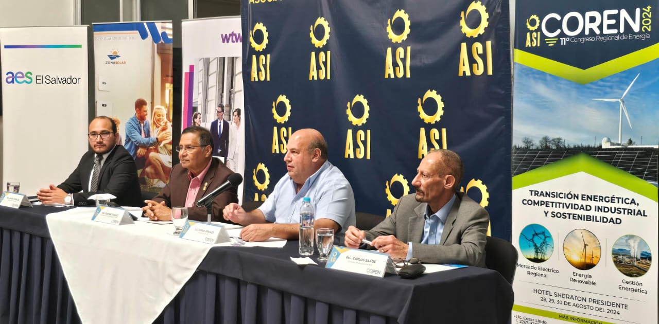 La Asociación Salvadoreña de Industriales realizó la presentación del Congreso Regional de Energía, que se realizará del 28 al 30 de agosto en San Salvador.